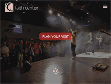 Tablet Screenshot of faith-center.org